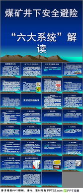 煤礦安全避險六大系統介紹ppt下載