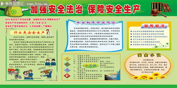 2015煤礦安全生產(chǎn)月展板圖片